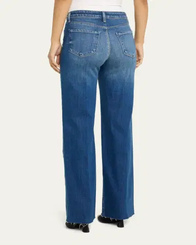 L'Agence Scottie High Rise Wide-Leg Jeans | Thumbnail 7