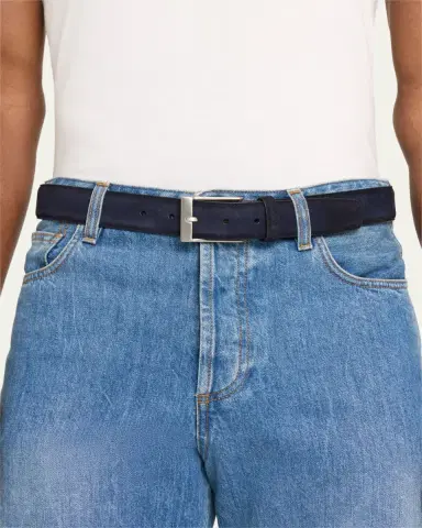 Magnanni Men's Telante Suede Leather Belt | Thumbnail 3