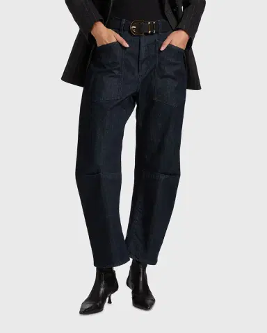 Nili Lotan Shon Cropped Jeans | Thumbnail 18