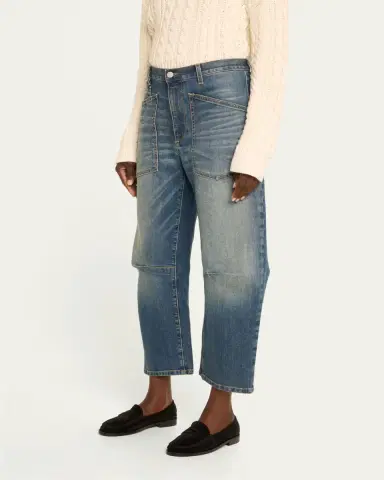 Nili Lotan Shon Cropped Jeans | Thumbnail 10