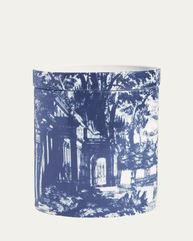 Fornasetti Scented Candle Large Blue & White/ Giardino Settecentesco | Thumbnail 6 Fornasetti Scented Candle Large Blue & White/ Giardino Settecentesco | Thumbnail 6