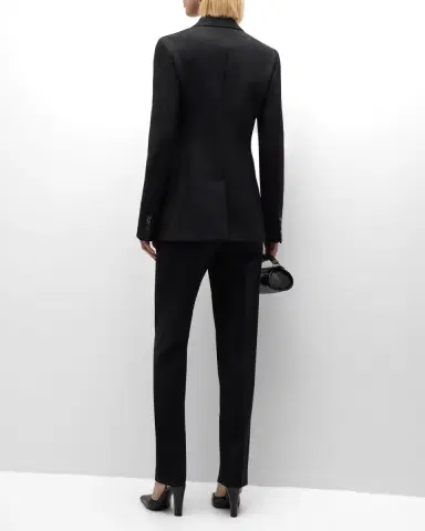 Gabriela Hearst Angela Wool Blazer Jacket | Thumbnail 5