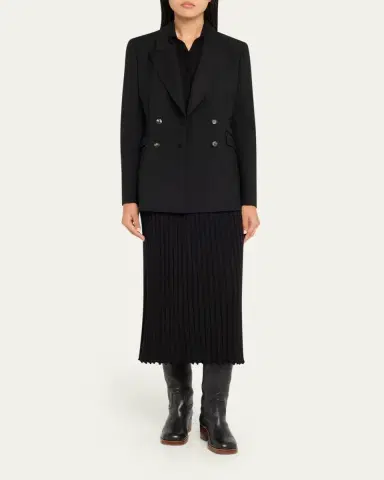 Gabriela Hearst Angela Wool Blazer Jacket | Thumbnail 8