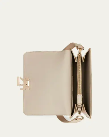Ralph Lauren Collection RL 888 Flap Leather Crossbody Bag | Thumbnail 4 Ralph Lauren Collection RL 888 Flap Leather Crossbody Bag | Thumbnail 4