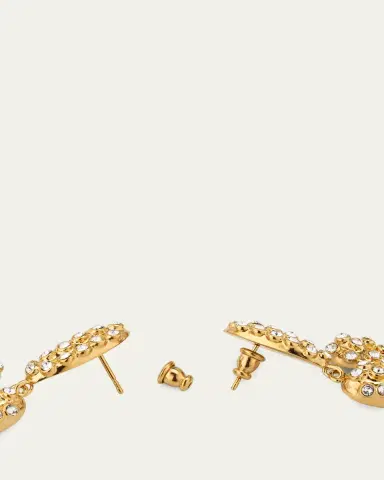 Oscar de la Renta Cactus Garland Earrings | Thumbnail 4