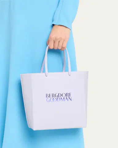 Exclusive BG Small Leather Shopping Bag | Thumbnail 2