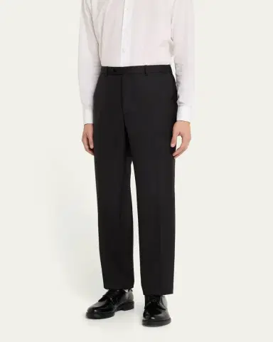Brioni Men's Super 160s Wool Dress Pants | Thumbnail 4