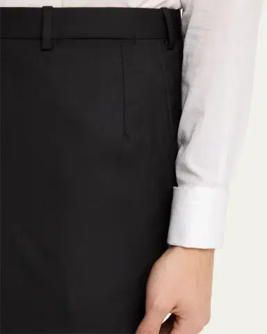 Brioni Men's Super 160s Wool Dress Pants | Thumbnail 5