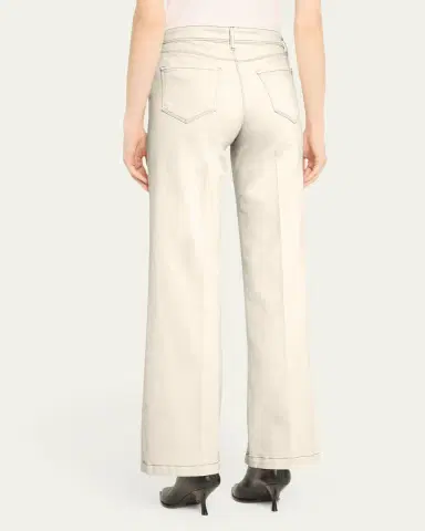 L'Agence Scottie High Rise Wide-Leg Jeans | Thumbnail 3