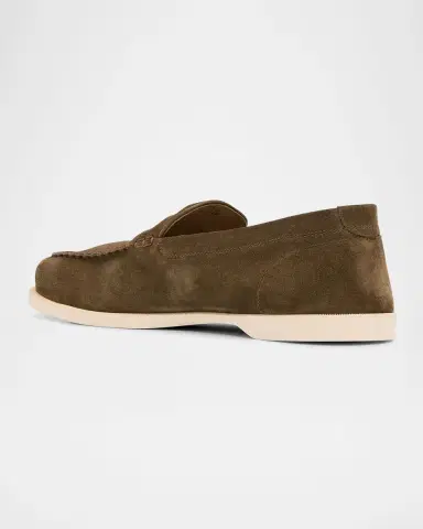 John Lobb Men's Pace Suede Loafers | Thumbnail 3 John Lobb Men's Pace Suede Loafers | Thumbnail 3