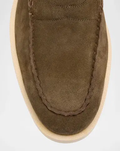 John Lobb Men's Pace Suede Loafers | Thumbnail 5 John Lobb Men's Pace Suede Loafers | Thumbnail 5