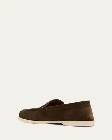 John Lobb Men's Pace Suede Loafers | Thumbnail 9 John Lobb Men's Pace Suede Loafers | Thumbnail 9