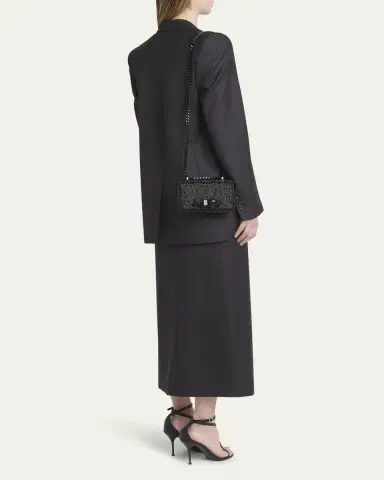 Alexander McQueen Mini Skull Jewel Chain Shoulder Bag | Thumbnail 5 Alexander McQueen Mini Skull Jewel Chain Shoulder Bag | Thumbnail 5
