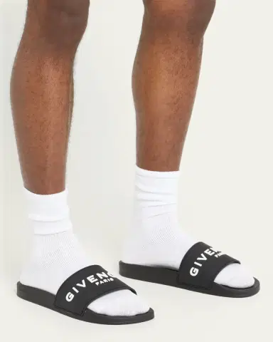 Givenchy Men's Logo Slide Sandals | Thumbnail 2