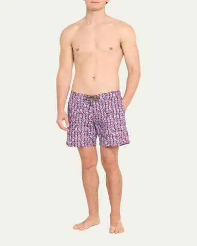 Charvet X Thorsun Men's Shagreen Swim Shorts | Thumbnail 2 Charvet X Thorsun Men's Shagreen Swim Shorts | Thumbnail 2