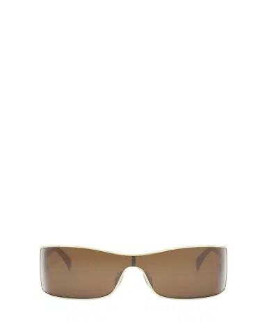 Celine Maxi Triomphe Metal Rectangular Shield Sunglasses | Thumbnail 1 Celine Maxi Triomphe Metal Rectangular Shield Sunglasses | Thumbnail 1