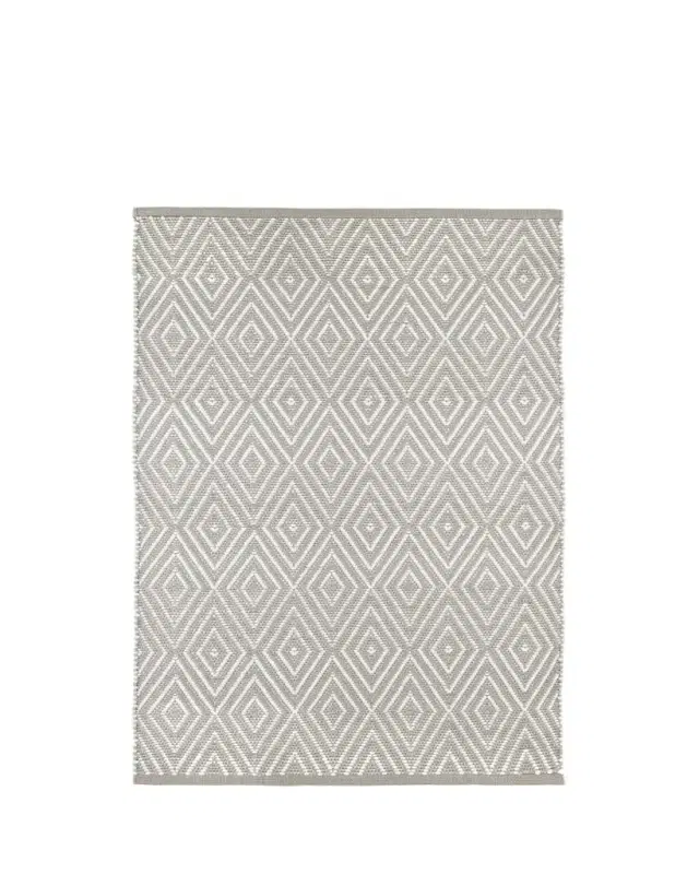 Annie Selke Diamond Handwoven Indoor/Outdoor Rug, 5' x 8'