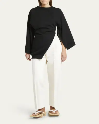 SETCHU Zipper Cotton Sweatshirt | Thumbnail 2