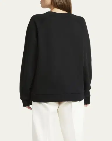 SETCHU Zipper Cotton Sweatshirt | Thumbnail 3