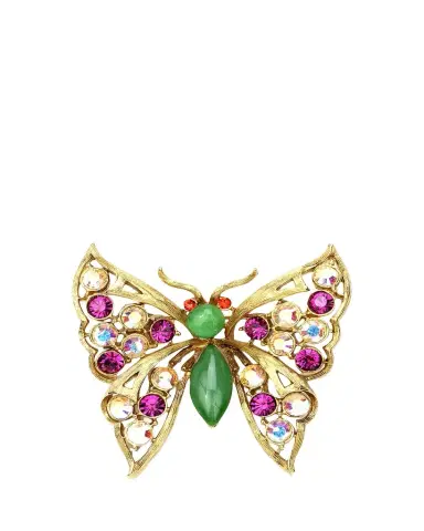 ben-amun Crystal Butterfly Brooch | Thumbnail 1