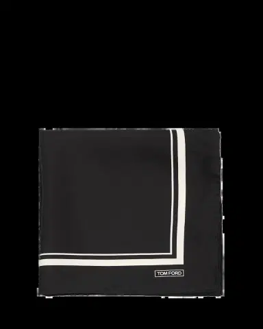 Tom Ford Men's Silk Pocket Square | Thumbnail 2 Tom Ford Men's Silk Pocket Square | Thumbnail 2