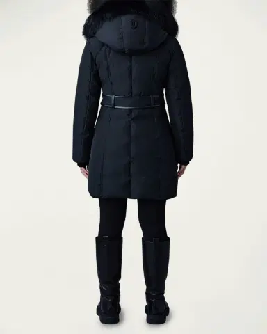 Mackage Kay Layered Parka Coat w/ Shearling Trim | Thumbnail 7 Mackage Kay Layered Parka Coat w/ Shearling Trim | Thumbnail 7