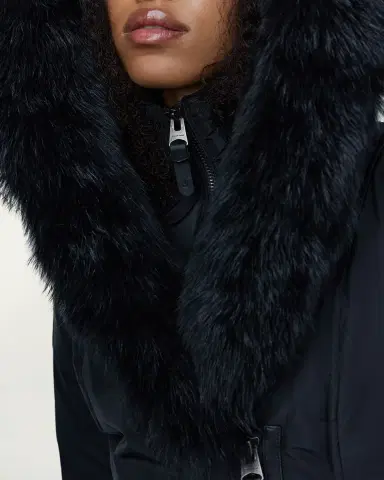 Mackage Kay Layered Parka Coat w/ Shearling Trim | Thumbnail 8 Mackage Kay Layered Parka Coat w/ Shearling Trim | Thumbnail 8