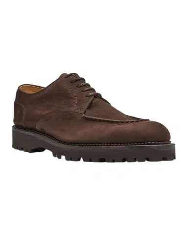 John Lobb Men 's Land Nubuck Derby Shoes | Thumbnail 1