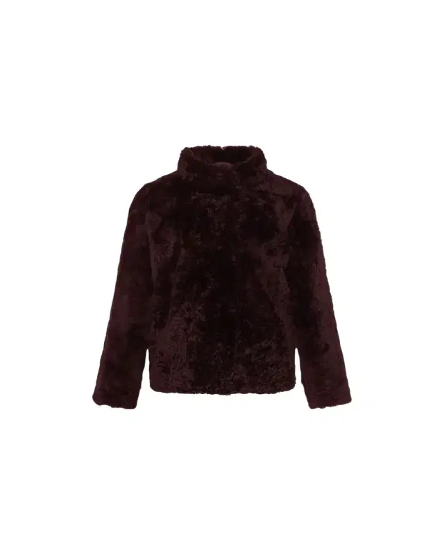 Gorski Sheared Cashmere Goat Overcoat