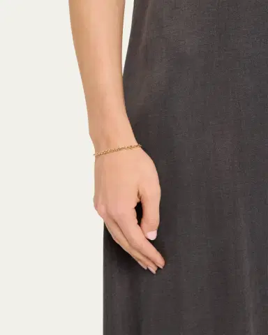 Lizzie Mandler Fine Jewelry Micro Knife Edge Link Bracelet | Thumbnail 2
