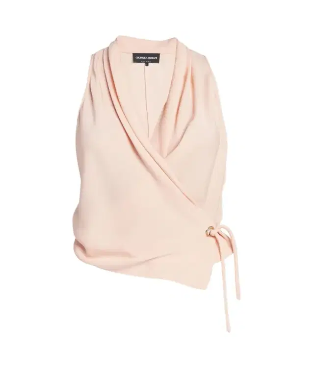 Silk Wrap Blouse
