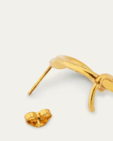 Charlotte Chesnais Lasso Earring Vermeil, Single | Thumbnail 4