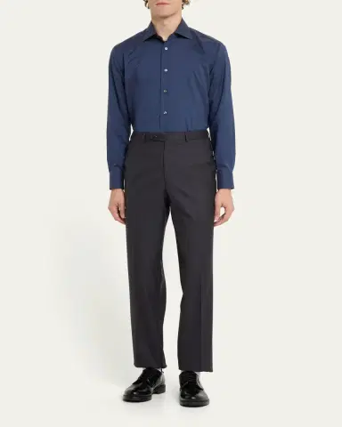 Brioni Men's Super 160s Wool Dress Pants | Thumbnail 2