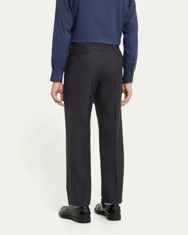 Brioni Men's Super 160s Wool Dress Pants | Thumbnail 3