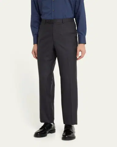 Brioni Men's Super 160s Wool Dress Pants | Thumbnail 4