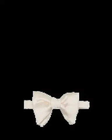 TOM FORD Men's Small Silk-Cotton Bow Tie | Thumbnail 2