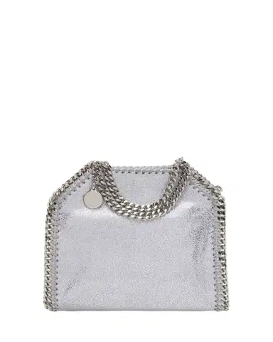 Stella McCartney Tiny Dotted Chamois Metallic Tote Bag | Thumbnail 1