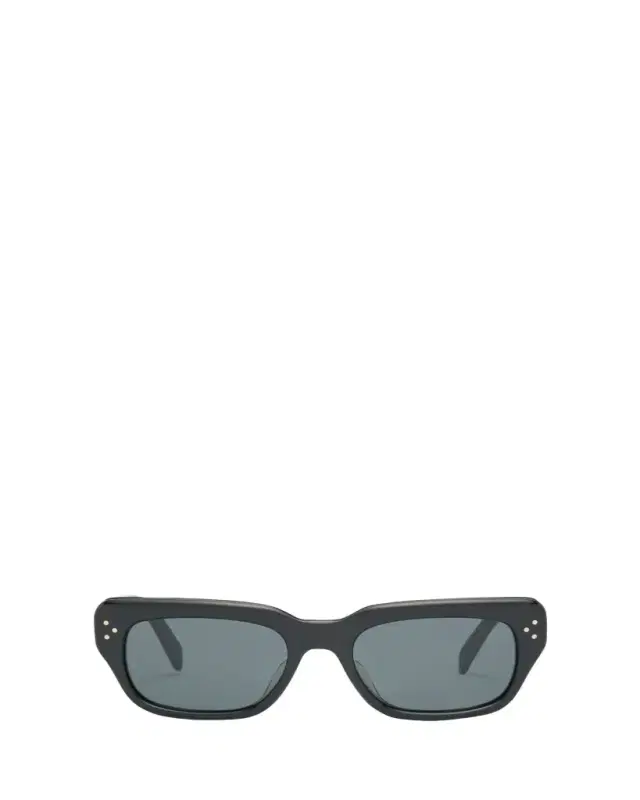 Men's 3-Dot Acetate Rectangle Sunglasses