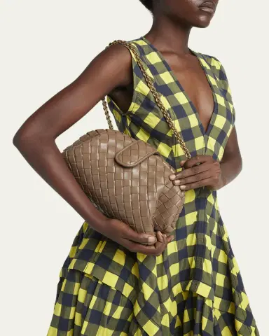 Bottega Veneta Teen Lauren 1980 Bag with Chain | Thumbnail 2 Bottega Veneta Teen Lauren 1980 Bag with Chain | Thumbnail 2