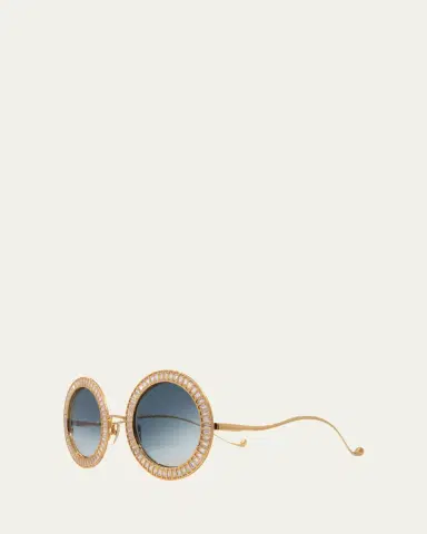 Anna-Karin Karlsson Magic You 2 Stainless Steel Round Sunglasses | Thumbnail 2