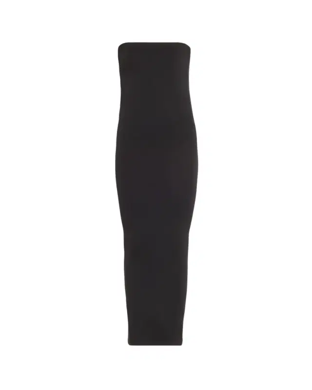 Fatal Strapless Convertible Midi Tube Dress
