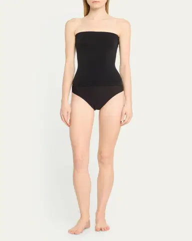 Wolford Fatal Matte Velvet Knit Tube Top | Thumbnail 2