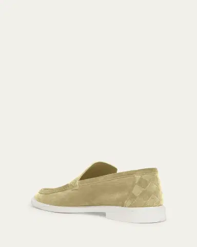 Bottega Veneta Men's Astair Suede Casual Slip-On Loafers | Thumbnail 4