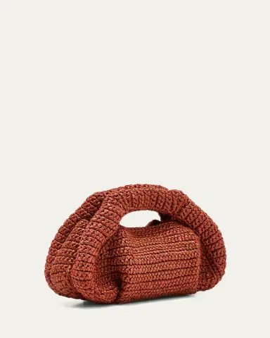 Stuart Weitzman The Moda Mini Raffia Top-Handle Bag | Thumbnail 3 Stuart Weitzman The Moda Mini Raffia Top-Handle Bag | Thumbnail 3