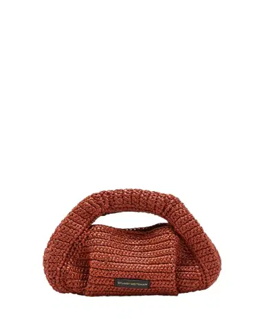 Stuart Weitzman The Moda Mini Raffia Top-Handle Bag | Thumbnail 1 Stuart Weitzman The Moda Mini Raffia Top-Handle Bag | Thumbnail 1