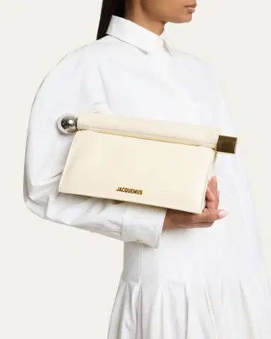 Jacquemus La Pochette Rond Clutch Bag | Thumbnail 7 Jacquemus La Pochette Rond Clutch Bag | Thumbnail 7