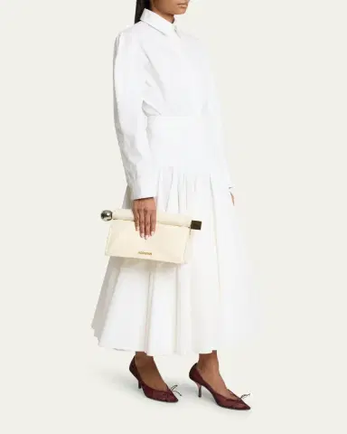 Jacquemus La Pochette Rond Clutch Bag | Thumbnail 10 Jacquemus La Pochette Rond Clutch Bag | Thumbnail 10