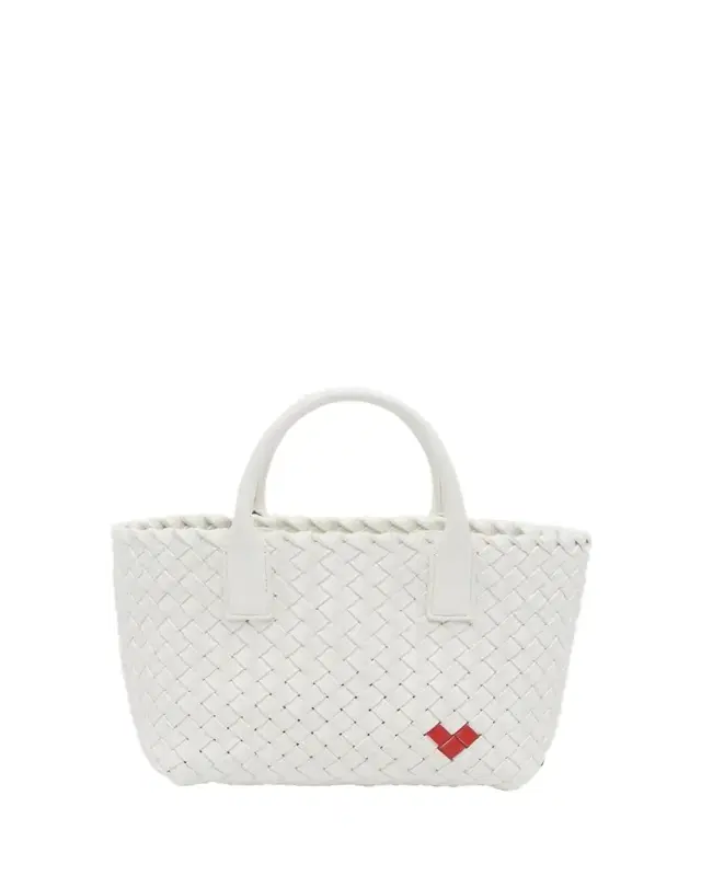 Bottega Veneta Cabat Mini Heart Leather Tote Bag