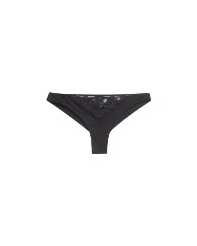 Livy Merri Embroidered Mesh Microfiber Tanga | Thumbnail 1