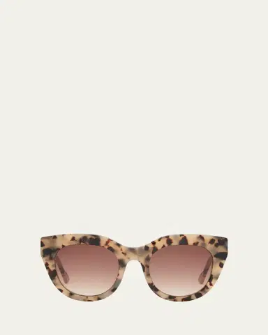 Le Specs AIRY CANARY II Acetate Cat-Eye Sunglasses | Thumbnail 2